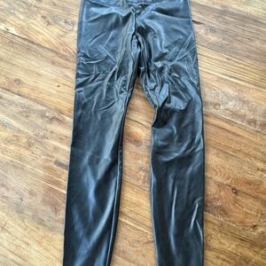 WHBM Vegan Leather Runway Leggings